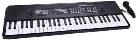 Teclado Electrónico 37 teclas 54 teclas Piano electrónico portátil Digital multifunción Piano electrónico para principiantes(54 llaves)