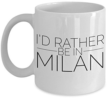 Tazza in Porcellana Milan Tazza Colazione Creativa Tazze da tè Moderne Tazze per Uomo Latte Colazione 330Ml