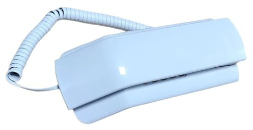 ZBIianxer Badezimmer Safe, schnurgebundenes Telefon, Wandmontage, schnurgebundenes Installationstelefon für Zuhause, Unternehmen, Hotel, Büro, Zubehör, platzsparendes Wandtelefon