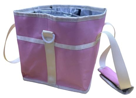 4 Compartment Insulated Drink Bag – Multi Tumbler Cup Carrier with Adjustable Strap – Insulated Drink Caddy Carrier Bag – Family Size Drinks Holder for Outdoor Hiking, Walking, Sports