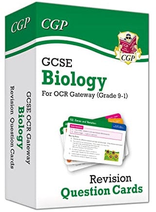 GCSE Biology OCR Gateway Revision Question Cards: for the 2026 and 2027 exams (CGP OCR Gateway GCSE Biology)