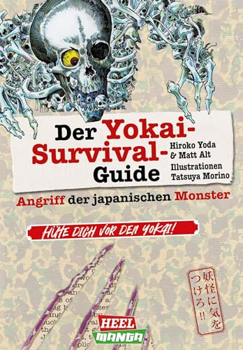 Der Yokai-Survival-Guide: Angriff der japanischen Monster mit Illustrationen im Manga-Stil. Japanische Mythologie Dämonen Geister Kreaturen