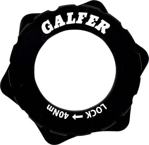 Galfer Center Lock Adapter für Erwachsene, Unisex, Schwarz, Einheitsgröße