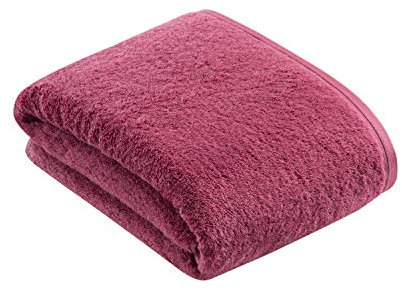 Vossen Vegan Life Badetuch 100 x 150 cm BlackBerry