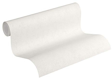 Livingwalls Vliestapete New Walls Tapete Cosy & Relax Uni 10,05 m x 0,53 m creme beige Made in Germany 373952 37395-2