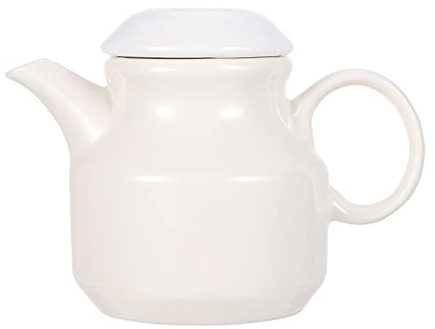 1 Pc Pentola Di Salsa Brocca Per Schiumare Il Latte Salsiera Con Mestolo e Piattino Salsiera Al Sugo Versatore Di Salsa Bricco Per La Crema Tè Di Di Ceramica Tazza Bianca Bicchiere