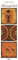 Harenberg AfricanArt - Kalender 2023 - Hochformat - Natalia Schäfer - Korsch-Verlag - Golddruck - Kunstkalender - Vertikal-Kalender mit Triplets - 28,5 cm x 69 cm