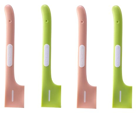 Lot de 4 cuillères doseuses de nourriture pour animaux de compagnie - Cuillères doseuses mignonnes - Cuillères de mélange pratiques pour boîtes de nourriture pour animaux de compagnie - Pour chiens,