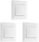 Artezo Interrupteur Poussoir 10A Blanc - Lot de 3