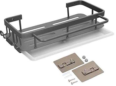 Escurridor Estante para Secar Platos sobre el Fregadero, Estante para Fregadero Montado en la Pared de la Cocina, Estante para Secar Platos a Prueba de Herrumbre para el Hogar