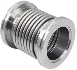 ISO160 Schnelle, flexible Vakuum-Faltenbalg-Flanschrohrverbindung aus rostfreiem Stahl Flexible Schlauchrohrschelle Balgverbindung(Size:ISO160-200mm(L))