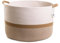 BELMIN Cesta Almacenaje XL – 50x33cm – Cesto Colada con Asas, Ideal para Almacenaje Juguetes, Cesta Ropa, Cesto Ropa Sucia, Baul Almacenaje Dormitorio y Laundry Basket de Diseño