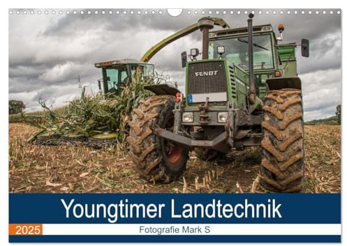 Youngtimer Landtechnik (Wandkalender 2025 DIN A3 quer), CALVENDO Monatskalender: Für Fans älterer landwirtschaftlicher Maschinen die noch lange nicht ... voll im Dienst stehen (CALVENDO Technologie)