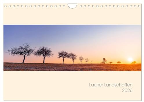 Lautrer Landschaften 2026 (Wandkalender 2026 DIN A4 quer), CALVENDO Monatskalender: Wunderbare Landschaften rund um Kaiserslautern (CALVENDO Natur)