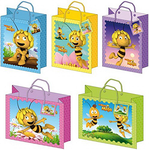 Geschenktasche Biene Maja: 27 x 33 cm, 5 Motive
