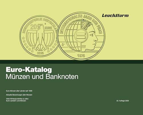Euro-Katalog 2025: Münzen - Banknoten