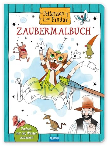 Trötsch Pettersson & Findus Zaubermalbuch: Malbuch Ausmalbuch
