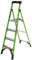 Little Giant Leitern 15366en-001 Mightylite Leiter, grün, 6 ft