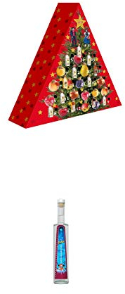 Adventskalender Elztalbrennerei Weis Edelobstbrände & Liköre 24 x 0,02 Liter + Der flüssige Adventskalender Elztalbrennerei Weis Haselnuss Spirituose 0,5 Liter