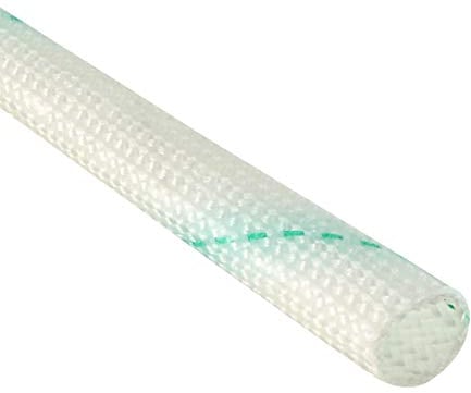 sourcing map Fiberglass Heat Shield Sleeve 5mm(3/16-inch) ID x 2.97ft Adjustable PVC Silicone Fiberglass Sleeve Pipe