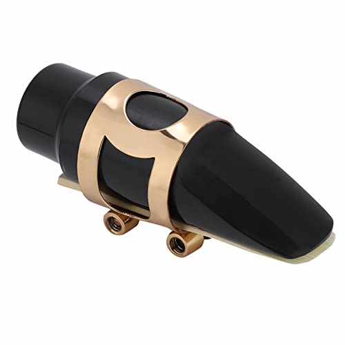 Soprano Saxophon ABS Mundstück mit Kappe Metallschnalle Reed Pads Musikinstrumente