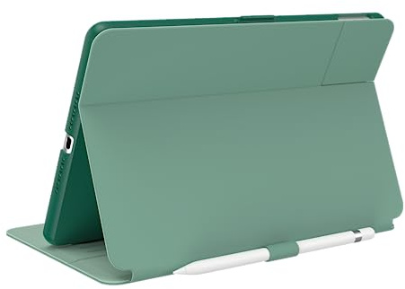 Speck Products Balance Folio - Custodia e supporto per iPad 10,2 pollici (2019/2020), verde fluorite, verde guscio d'uovo