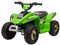 HOMCOM Quad Elettrico per Bambini da 18-36 Mesi Con Batteria Ricaricabile 6V, Velocità 2.8-4.6km/h e Marcia Avanti e Indietro, 72x40x45.5 cm, Verde