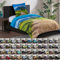 Sanilo® Bettwäsche 135x200 cm, 100% feinste Baumwolle, 2-teilig, Bettbezug, Kissenbezug 80x80cm, Oeko-TEX Zertifiziert (Alpen, 2-teilig 135x200 cm)