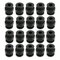 Zubehör für Drohnen 2 0pcs Vibrationsdämpfungskugel Anti-Vibration Gummi-Stoßdämpferkugel for FPV Kamera Gimbal Gopro (Color : Black 20pcs)
