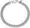 flintronic Armkette Herren Edelstahl, Herren Armband Panzerkette für Männer/Jungen, Schwer Glieder Link Armband, Armreif Hip Hop Rapper Modeschmuck 6mm Breit/21CM Lang