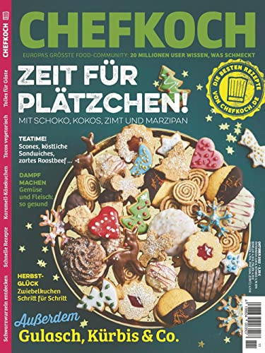 Chefkoch 11/2022 Zeit für Plätzchen!