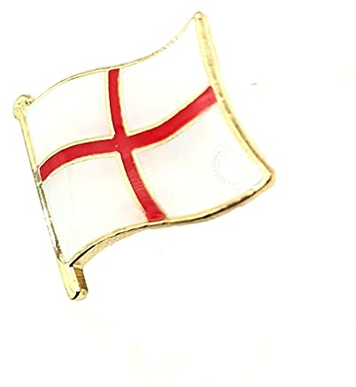 Pin's drapeau anglais anglais en métal émaillé, Métal