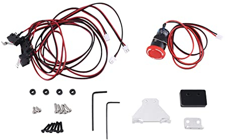 Barabesty 2 Pin Endschalter Notstoppschalter Teil CNC Graviermaschine Zubehör für 3018 PRO / 3018 MAX / 3018 PLUS