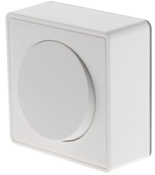 Interrupteur simple complet va et vient 10A en saillie - Blanc - Vulco - Zenitech