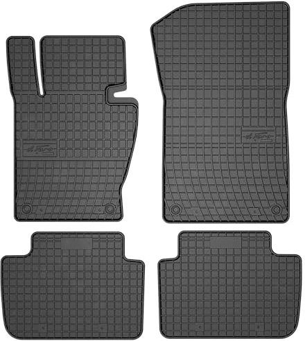 SMK Gummimatten auto fußmatten Satz passend für BMW X3 E83 2003-2010 Erleben Sie einen neuen Standard des Reisens mit rutschfesten auto fussmatten - Mehrjahres- auto teppiche für alle Straßenverhältni