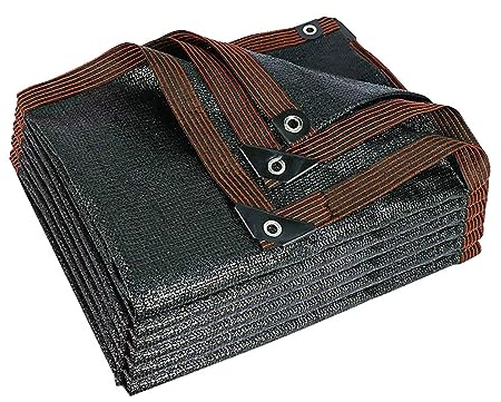 Verdant Touch Sunblock Shade Cloth Black Shade Cloth Durable Garden Sun Shade Netting Antifreezing Sun Shade Cover for Pergola Greenhouse 5M