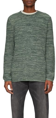 QS Strickpullover in Melange-Optik