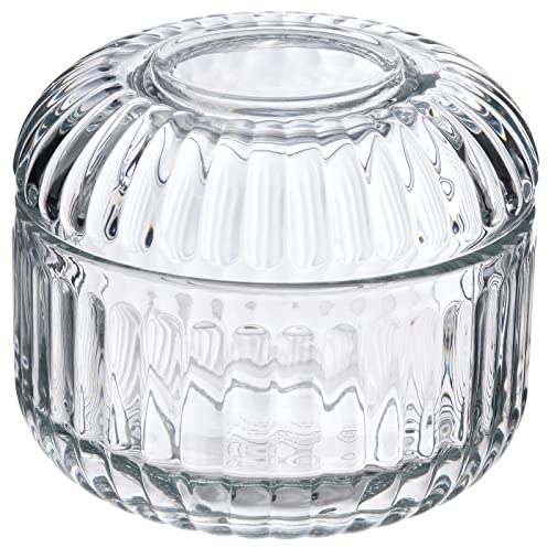 Glasbox für Damen, Ringe, Ohrringe, Halsketten, Schatztruhe, Organizer, Schmuck, Andenken, Geschenkbox