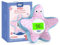 VILMA STORE - Termómetro Bañera Bebe Digital en Forma de Estrella de Mar | Termómetro Agua Bebé Preciso y Seguro con Pantalla LCD