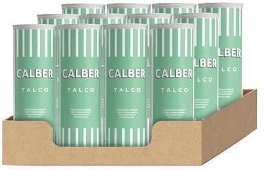 CALBER TALCO DERMOPROTECTOR - 200 GR - CAJA 12 UNIDADES