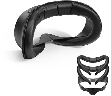 KIWI design V4 Facial Interface, 2 Face Pads Compatible with Quest 3S, NOT Compatible with Meta Quest 3
