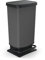 Rotho Paso Mülleimer 40l mit Pedal und Deckel, Kunststoff (PP) BPA-frei, 40l (35.3 x 29.5 x 67.6 cm)