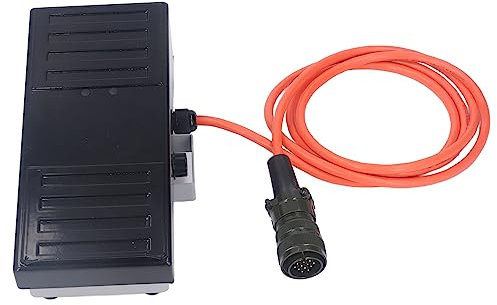 Gearwell Welder Foot Pedal, 14 Pin TIG Welding Foot Control Switch with 2m Cable and Sliding Potentiometer, Arc Welding Machine Foot Switch Pedal Accessory for TIG Welder