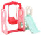 XUEYEGONGJI Doll Swing with Slide 2PCS/Set Realistic Dollhouse Accessories Miniature Baby Doll Swing Toy