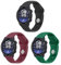 Gittos 20mm Bracelet de montre pour Coros Pace 2/Apex 2/Apex 42mm Silicone Sport Remplacement Compatible avec Coros Pace 2 pour Homme Femme