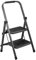 Zangco 2-Step Ladder with 150kg Max Load Capacity, Anti-Slip Design – Sturdy & Safe Folding Step Stool for Home and Office (Grey)