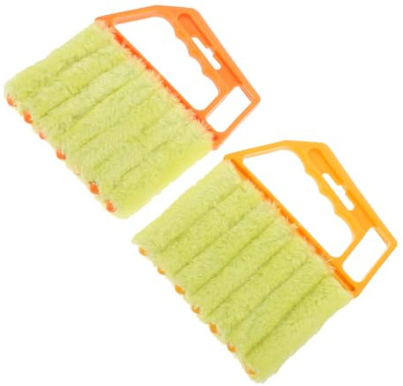 FONDOTIN 2stücke Handheld Reinigungsbürsten Für Fensterjalousien Effiziente Reinigung Von Rolladen Und Jalousien Leicht Und Waschbar Und Langlebig Und Praktisch