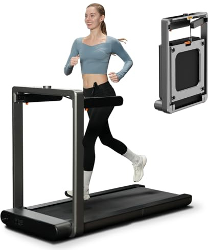 WalkingPad X214, X23, X218 Laufbänder für Zuhause Klappbare elektrische–leise, mit LED-Display & App (je nach Modell bis zu 136 kg belastbar, Geschwindigkeit bis 18 km/h) Keine Montage erforderlich