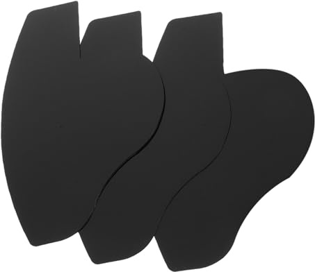 ERINGOGO 3 Stück Bartformungswerkzeug für Männer mit Haaransatz Formwerkzeug aus Pvc Vielseitig Einsetzbar für Bart und Haarlinien Beim Hairstyle Design