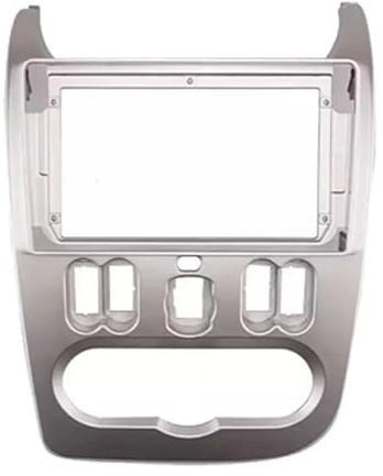 9 Inch Fit For RENAULT Logan Sandero DACIA Duster Double Din Seat Leon 2007-2013 Radio Frame Panel Fascias In-Dash Frames Stereo Radio Frame